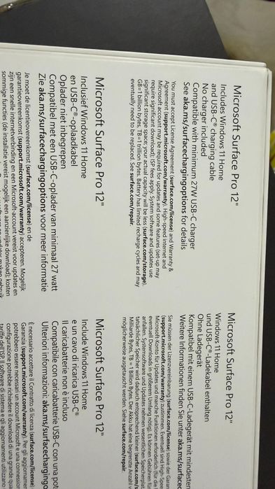 Laptop Microsoft Surface Pro 12 Snapdragon X Plus 16GB 256GB