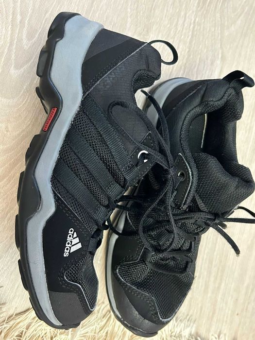 Adidas Terrex AX2R Black Vista Grey Trail Shoes - Marimea 33