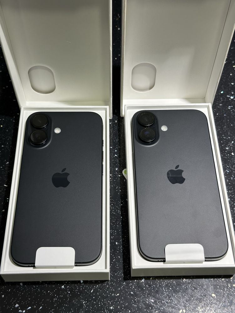 Iphone 16 128GB Black Чисто нови! Гаранция!