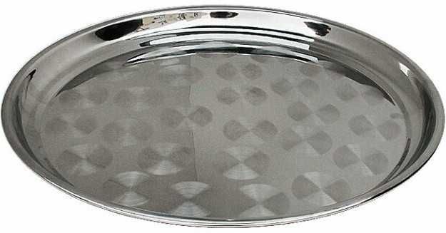 Большой легкий поднос леген  из нержавеющей стали