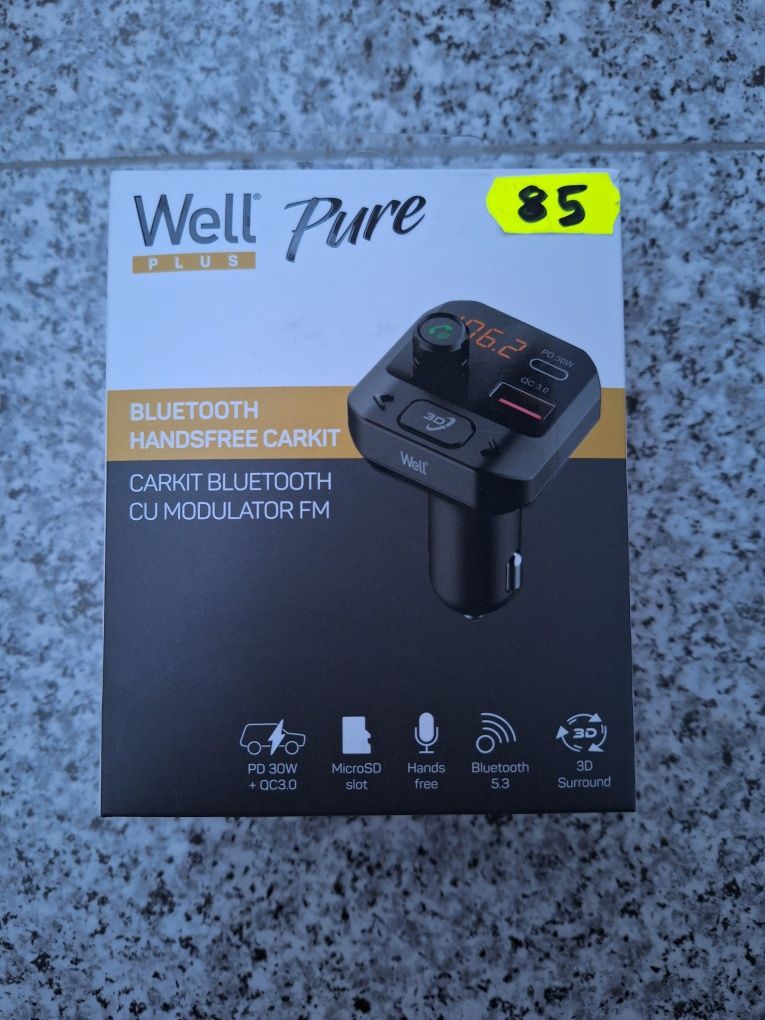 Modulator Bluetooth Auto FM Weel