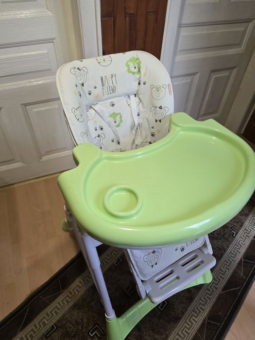 CHIPOLINO Стол за хранене КОМФОРТ  Зелен
CHIPOLINO Стол за хранен