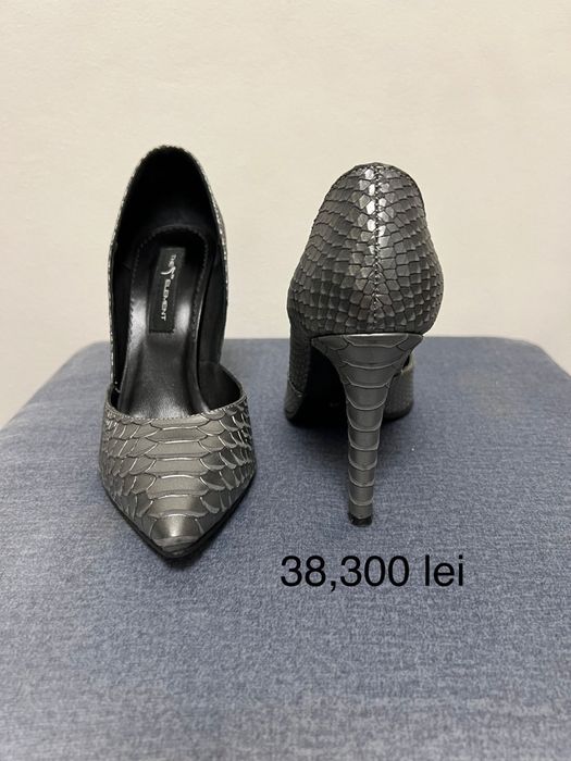 Stilleto 39, piele naturală