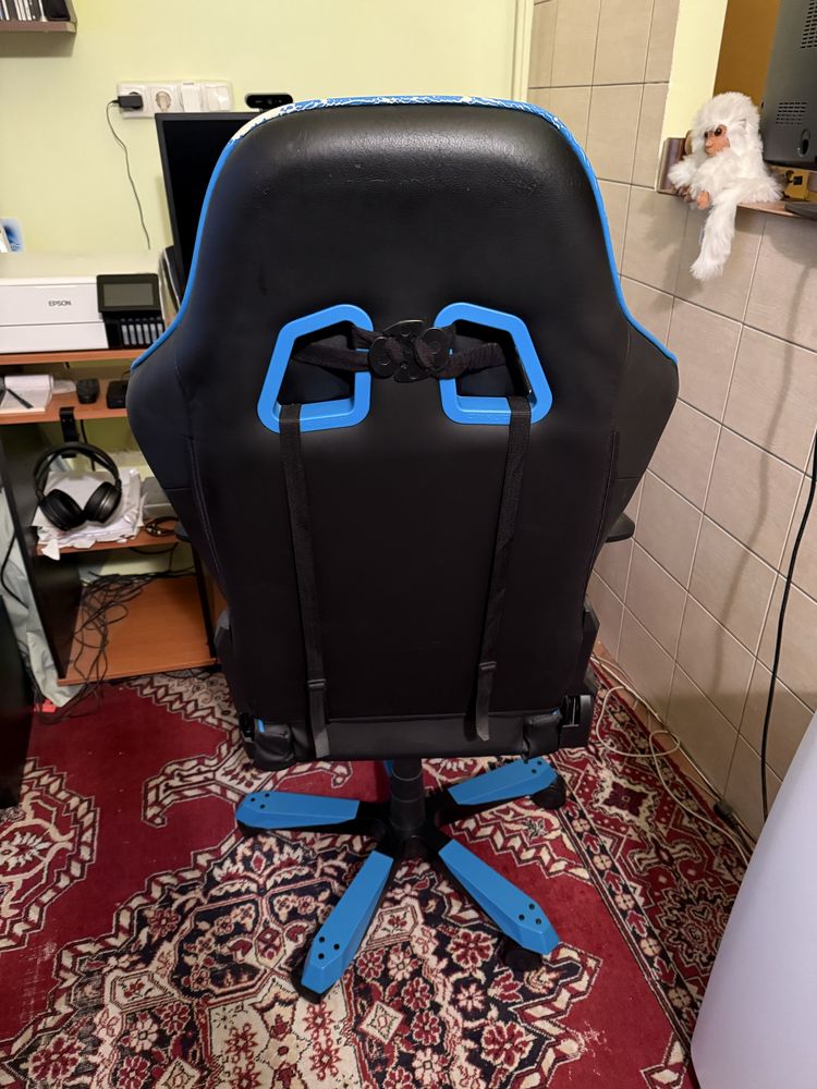 Vând scaun gaming DXRacer KING K06-NB, Black/Blue