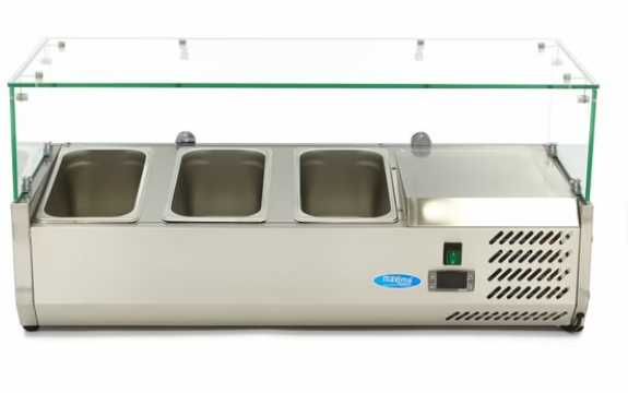 Хладилник салат бар за дюнер ресторант  95 см3 x 1/3 GN