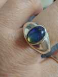 Inele de argint opal Australia