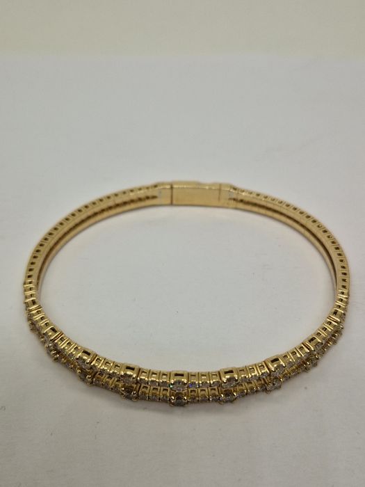Brățară aur 14k cu Diamante naturale
