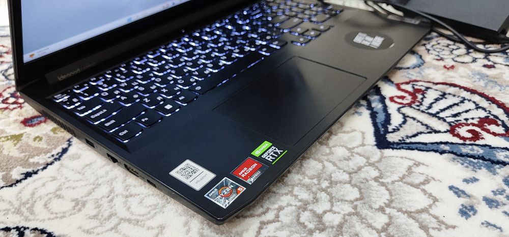 ИГРОВОЙ НОУТБУК LENOVO R5 5600H/RTX 3050Ti 4гб/ОЗУ 16гб/SSD 512гб