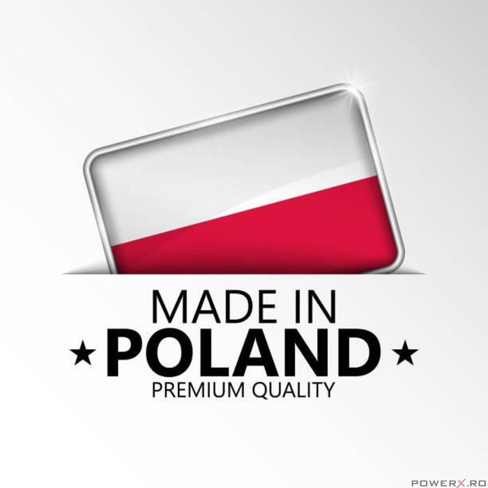 Recipient interior din otel, pentru cosuri de gunoi, 48l, PowerX