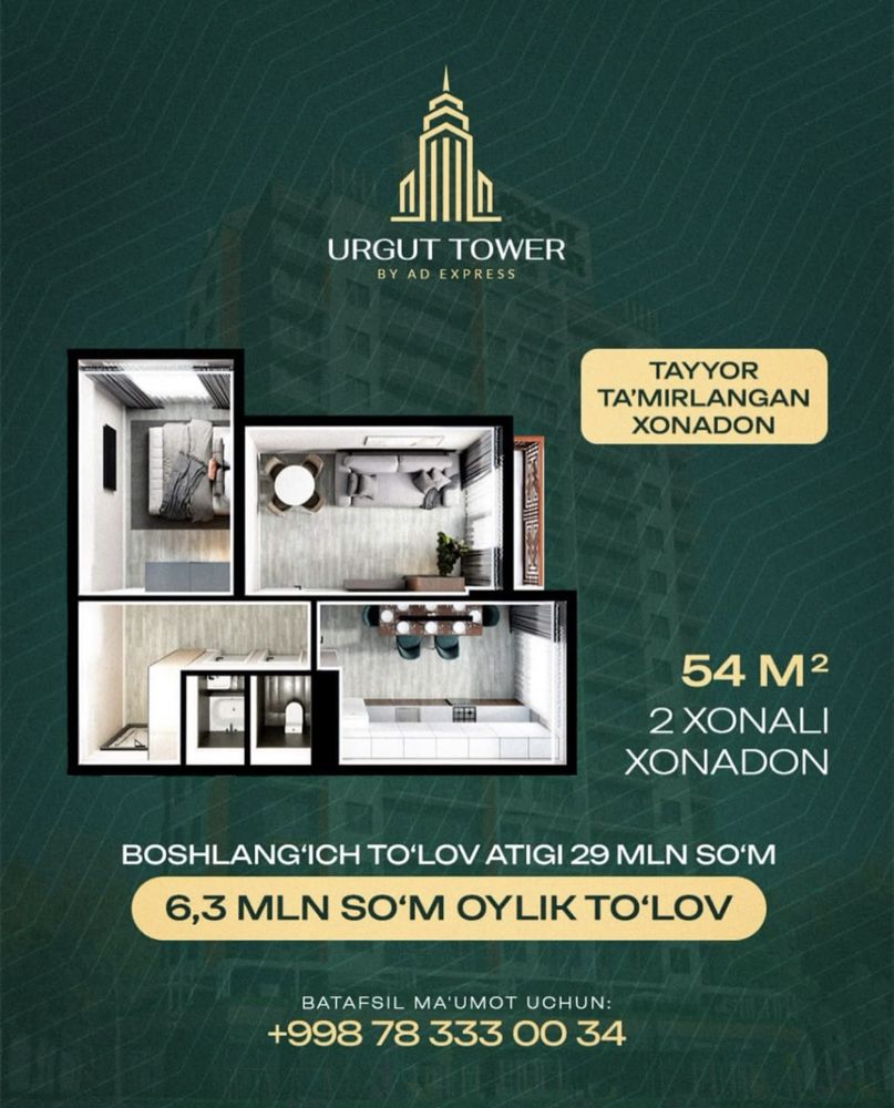 Urgut tumanida yangi xonadonlar