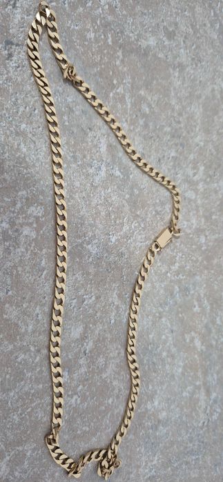 Lant aur 14k Cuban Plin / Masiv