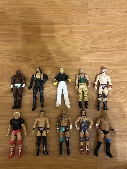 Figurine wwe wrestling