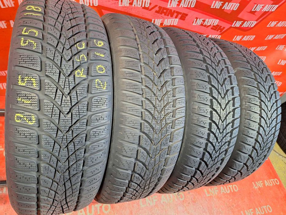 Anvelope de IARNA - 215/55/18 - DUNLOP - CA NOI - DOT 2016 RFT !