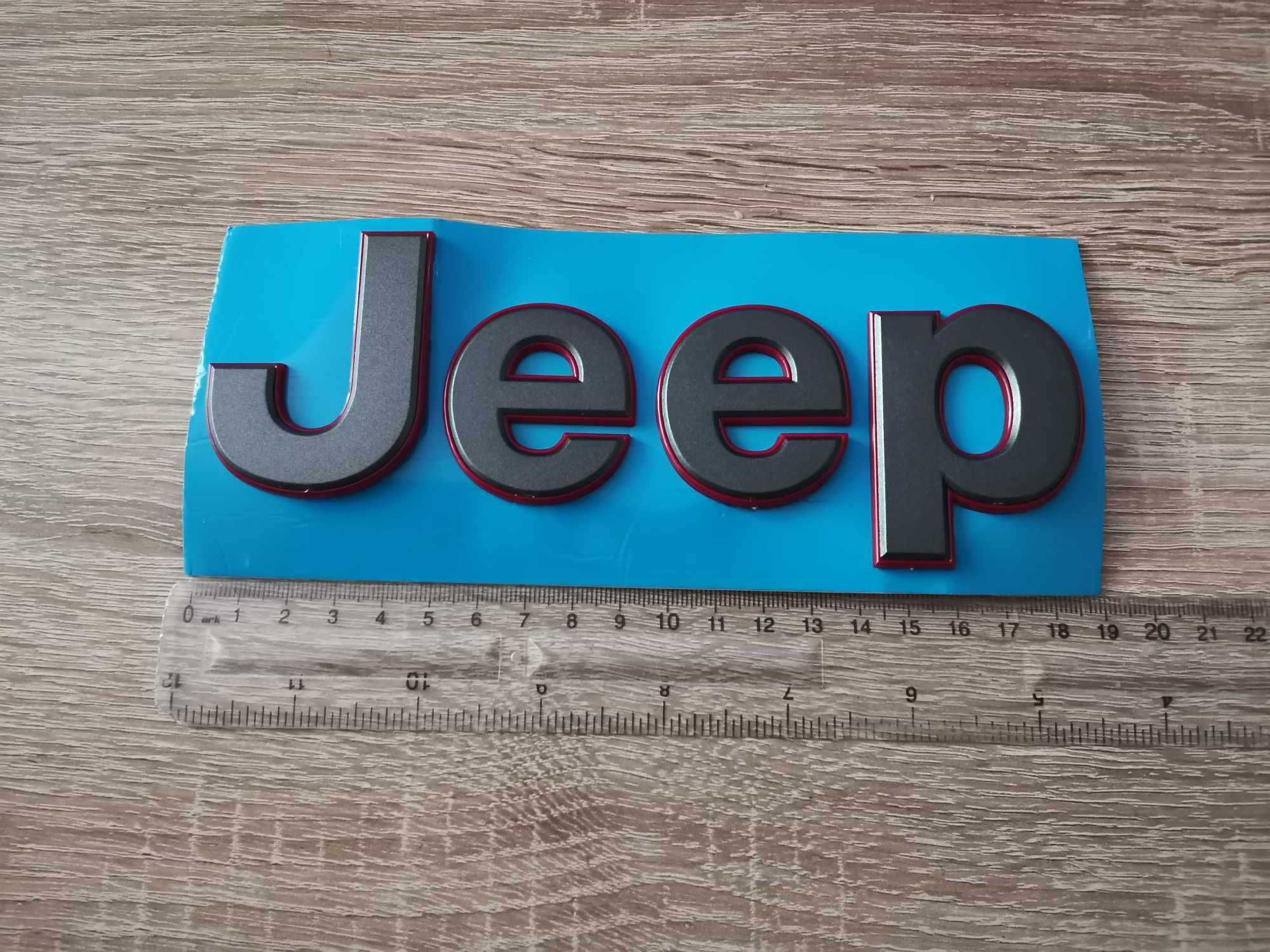 черни надписи Jeep/Джийп голям размер