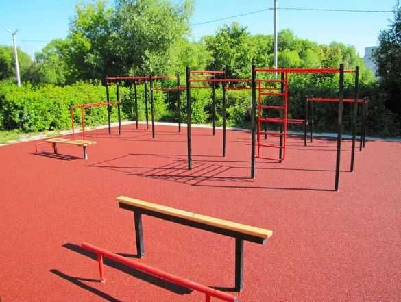 Rezina qoplama — sport va bolalar maydonchasi uchun