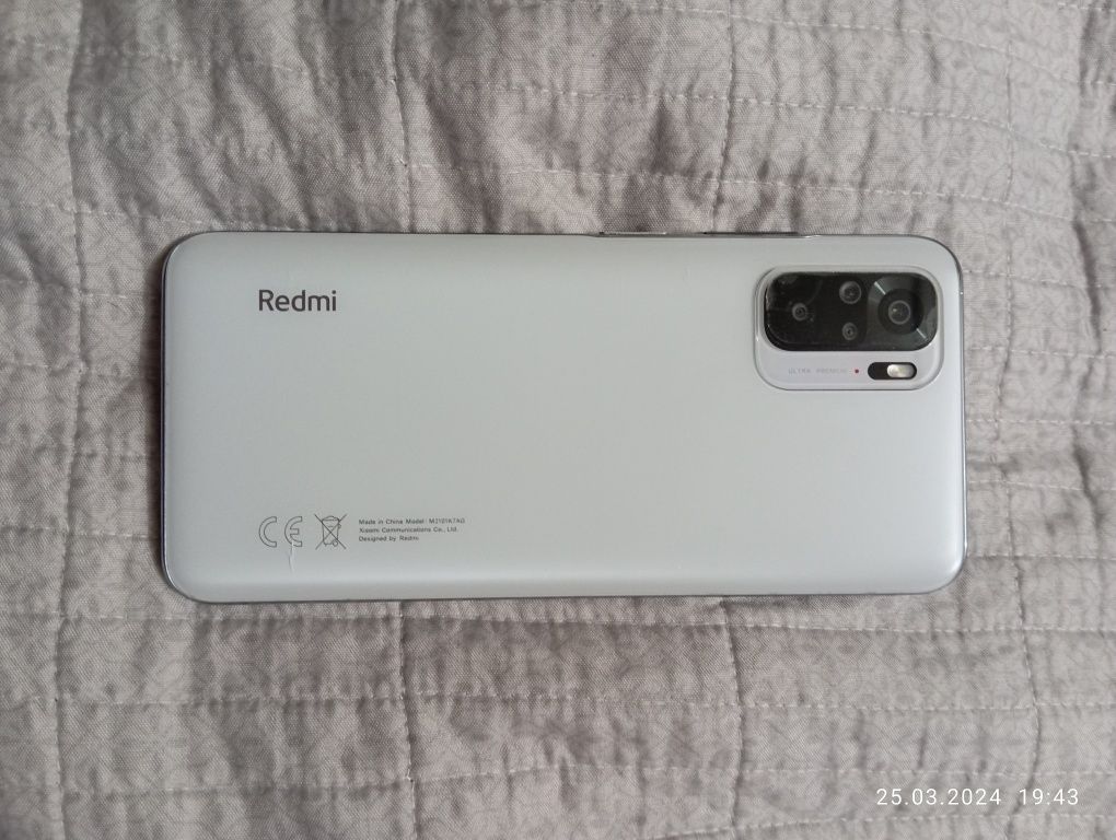 Redme Note 10 телефон белый