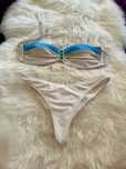 Jolidon Costum de baie 2 bucati alb