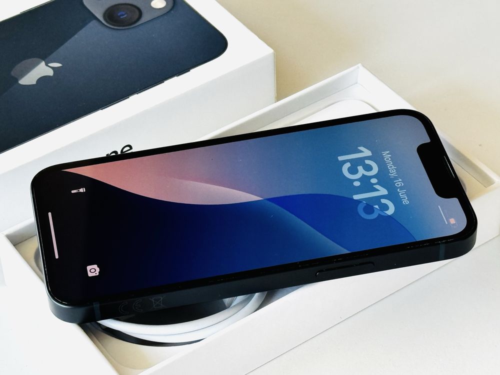 НОВ! Iphone 13 Mini 128GB Midnight Гаранция 6 месеца