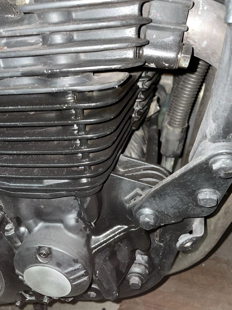 Yamaha FJ1200 на части