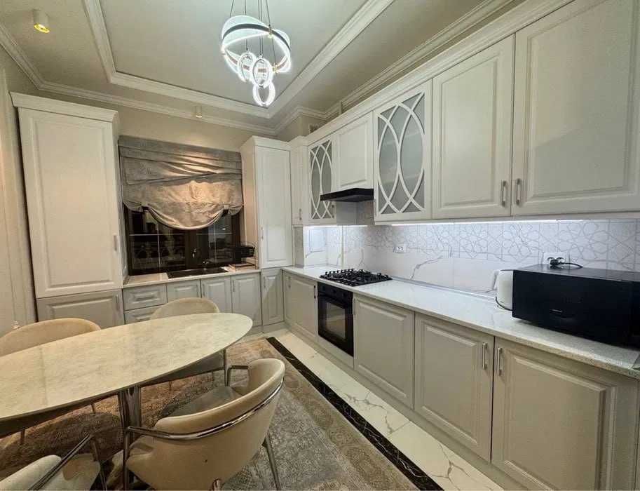 4-комнатная квартира в жк OQ SAROY, 117м2, евро рем, ор-р Паркентский