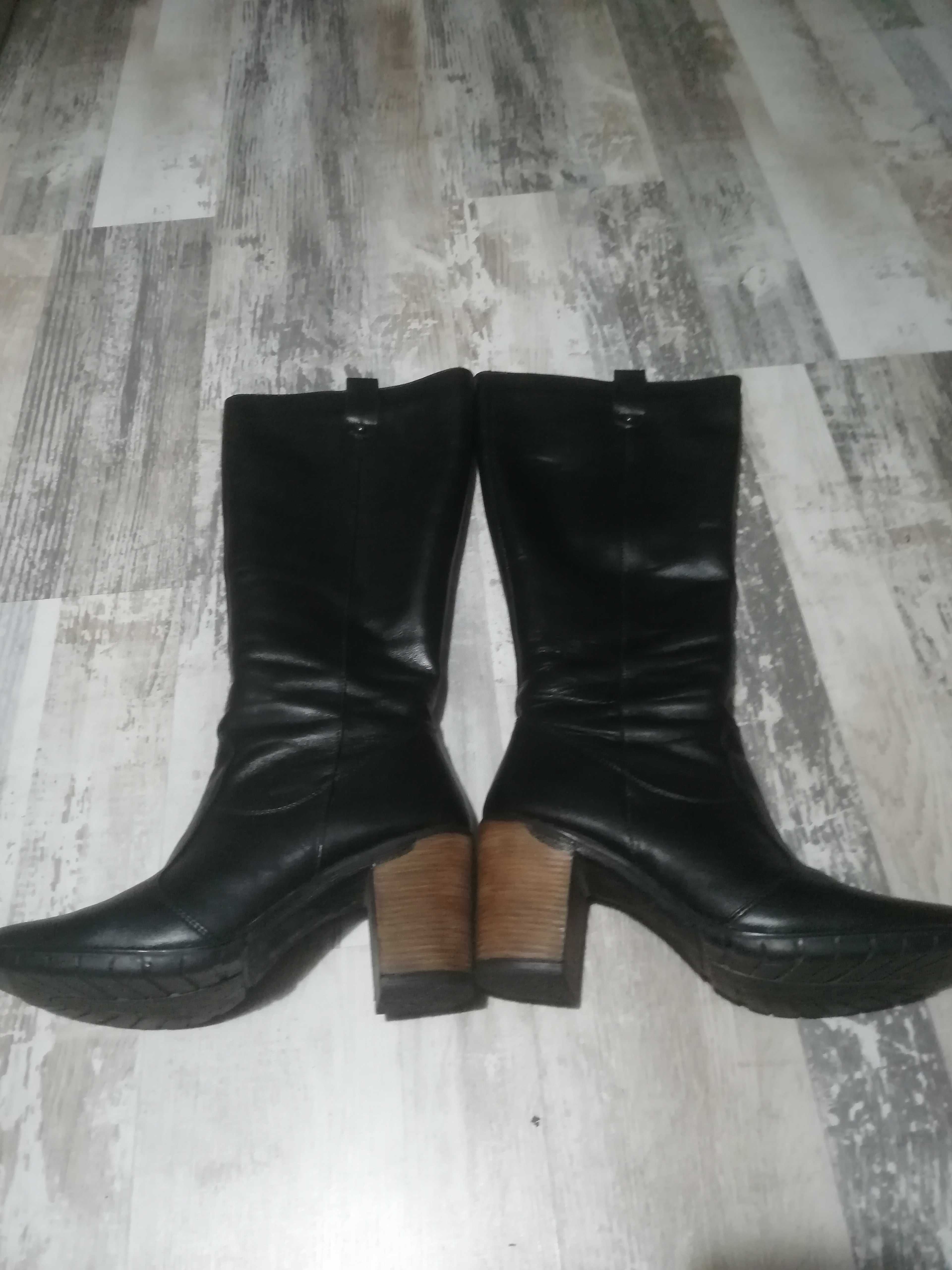 Cizme piele dame