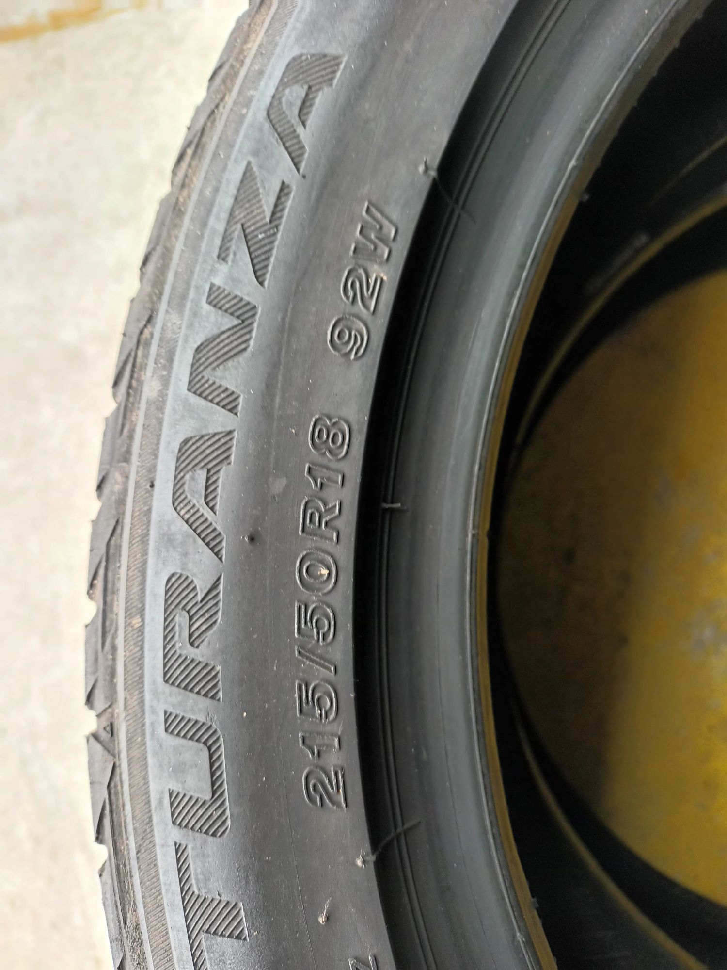 215 50 R 18 92W BRIDGESTONE ДОТ 1317