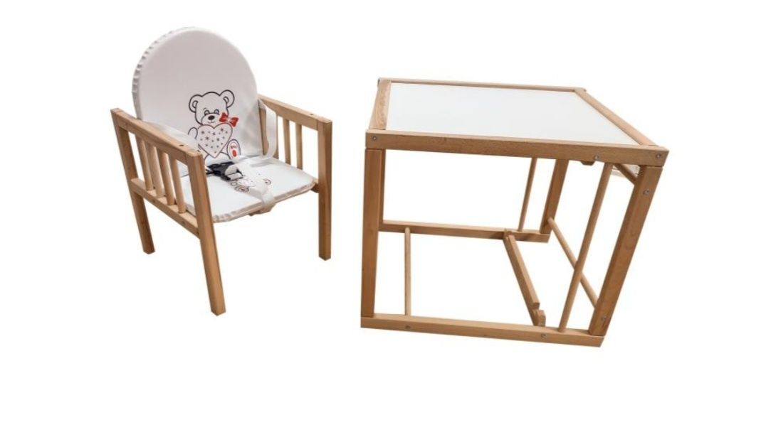 Scaun + masa pentru copii mici