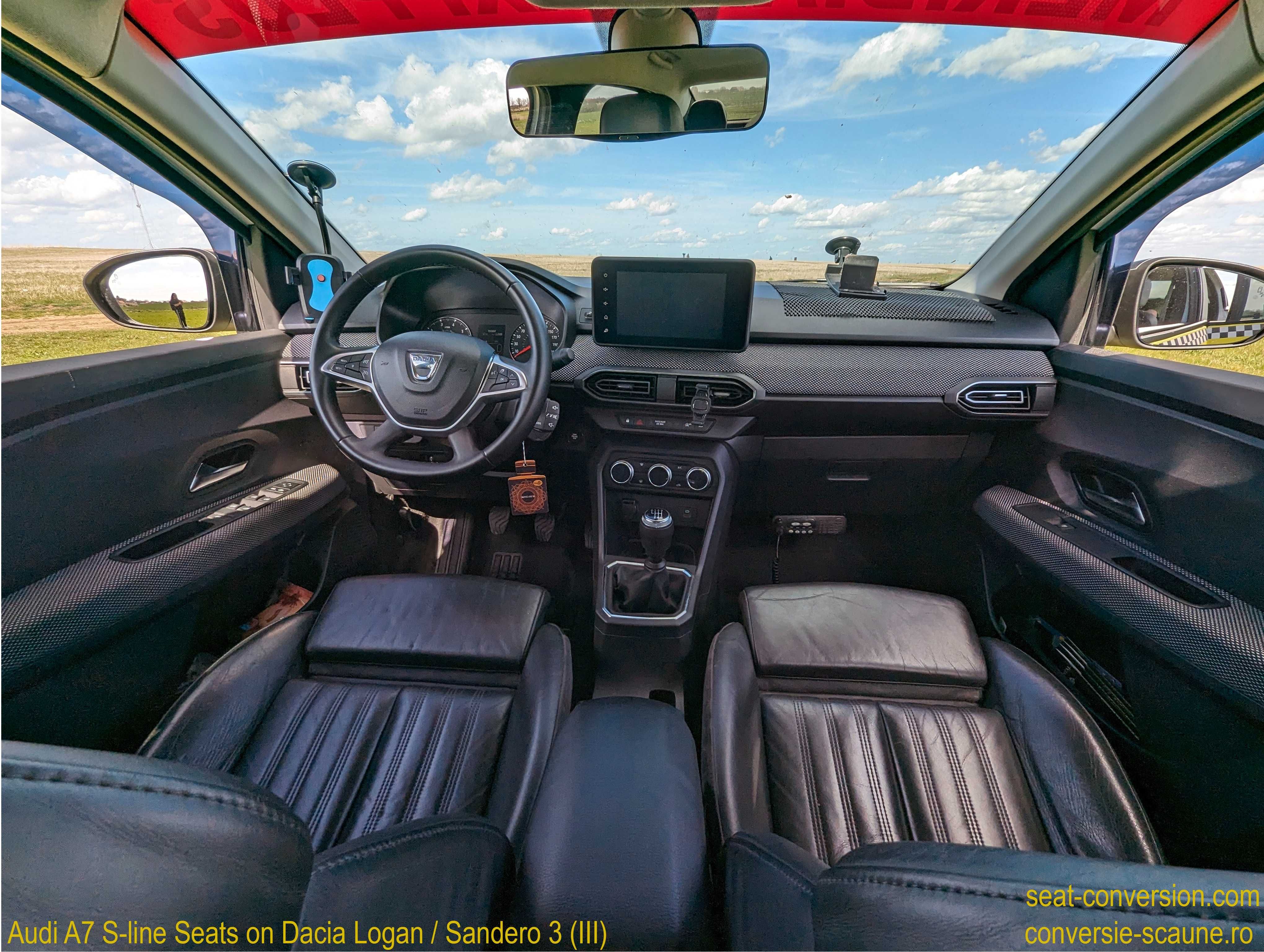 Sistem conversie scaune Audi A7 4G8/4K8 - Logan Sandero 3 III 2020 +