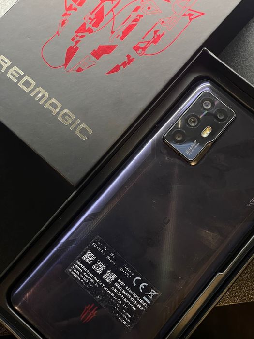 Red Magic 6 5G, 8/128гб, Kaspi 0-0-12