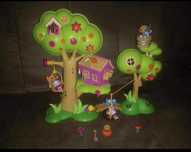 Casuta din copac Lalaloopsy cu 2 figurine