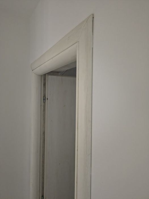 Ușă pal interior,alba,cu toc și glafuri