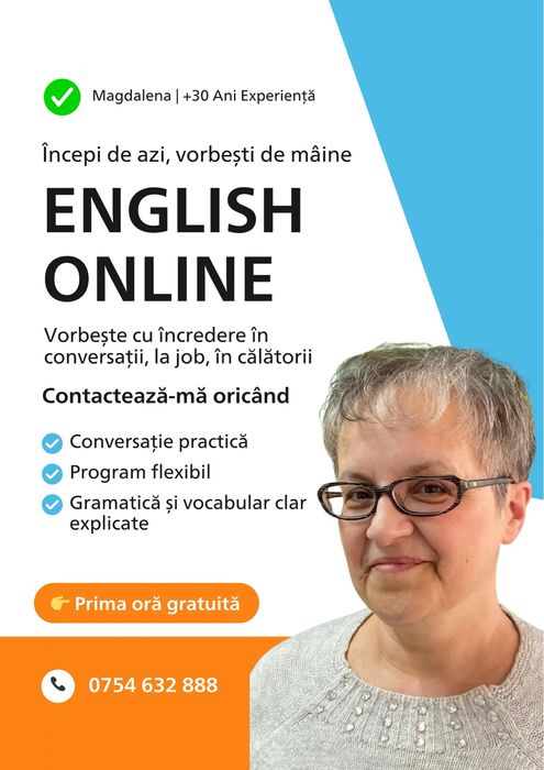Engleza lectii, meditatii, cursuri