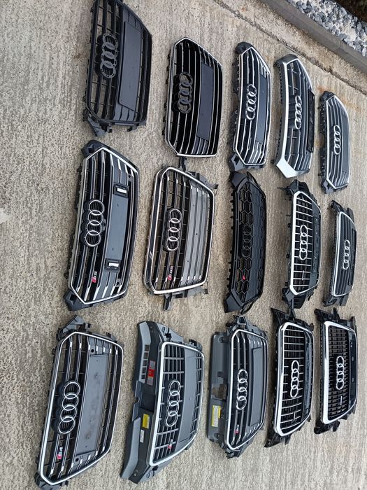 Grila centrala Audi Q5, Q3, A4 Facelift, S3, A5