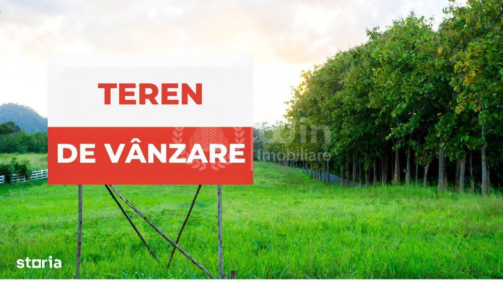 Teren intravilan | Construibil imediat | 2600mp | Front 21mp | Faureni