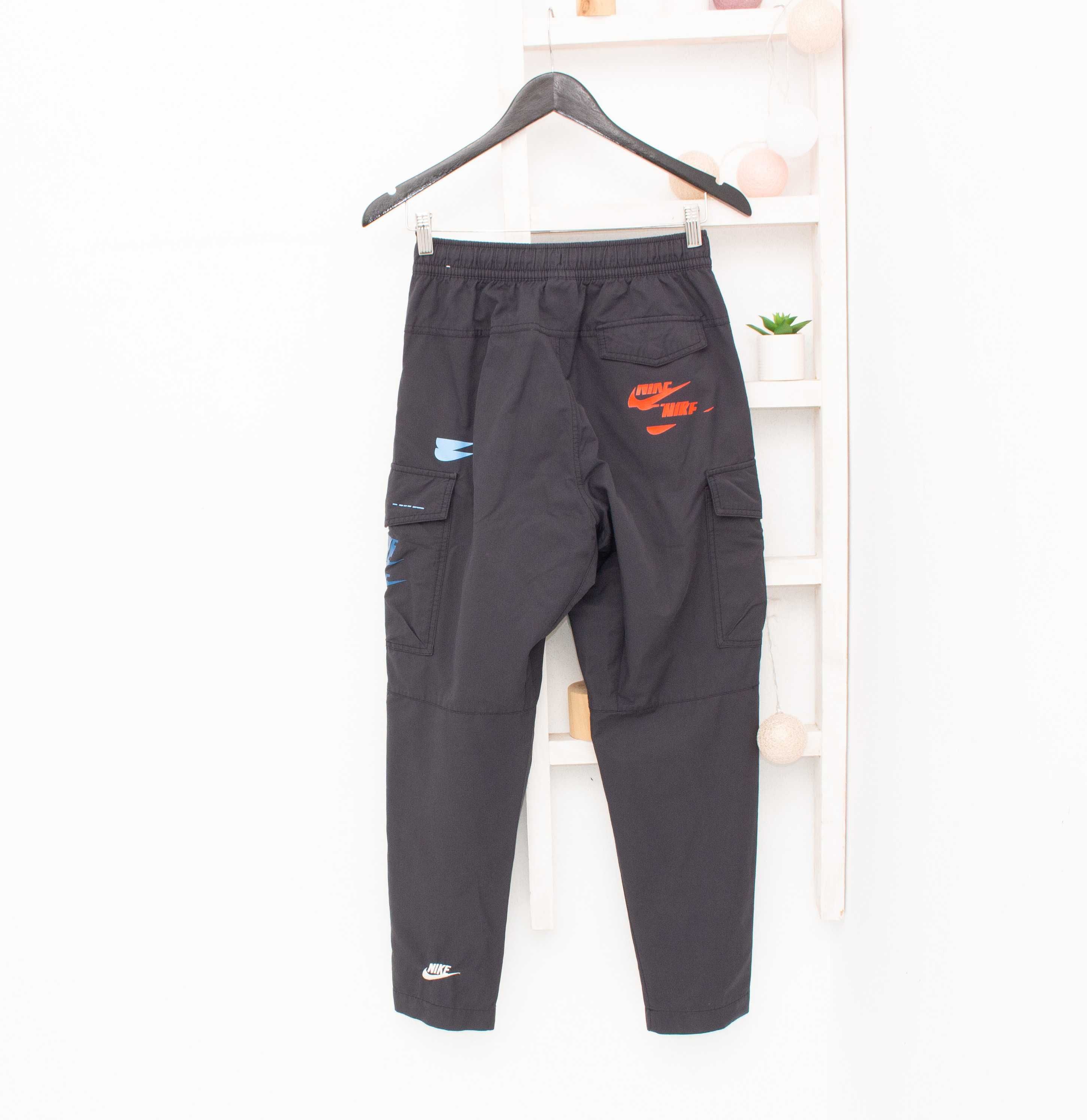 Nike Оригинален Мъжки Панталон Карго Essentials Черен Джобове S