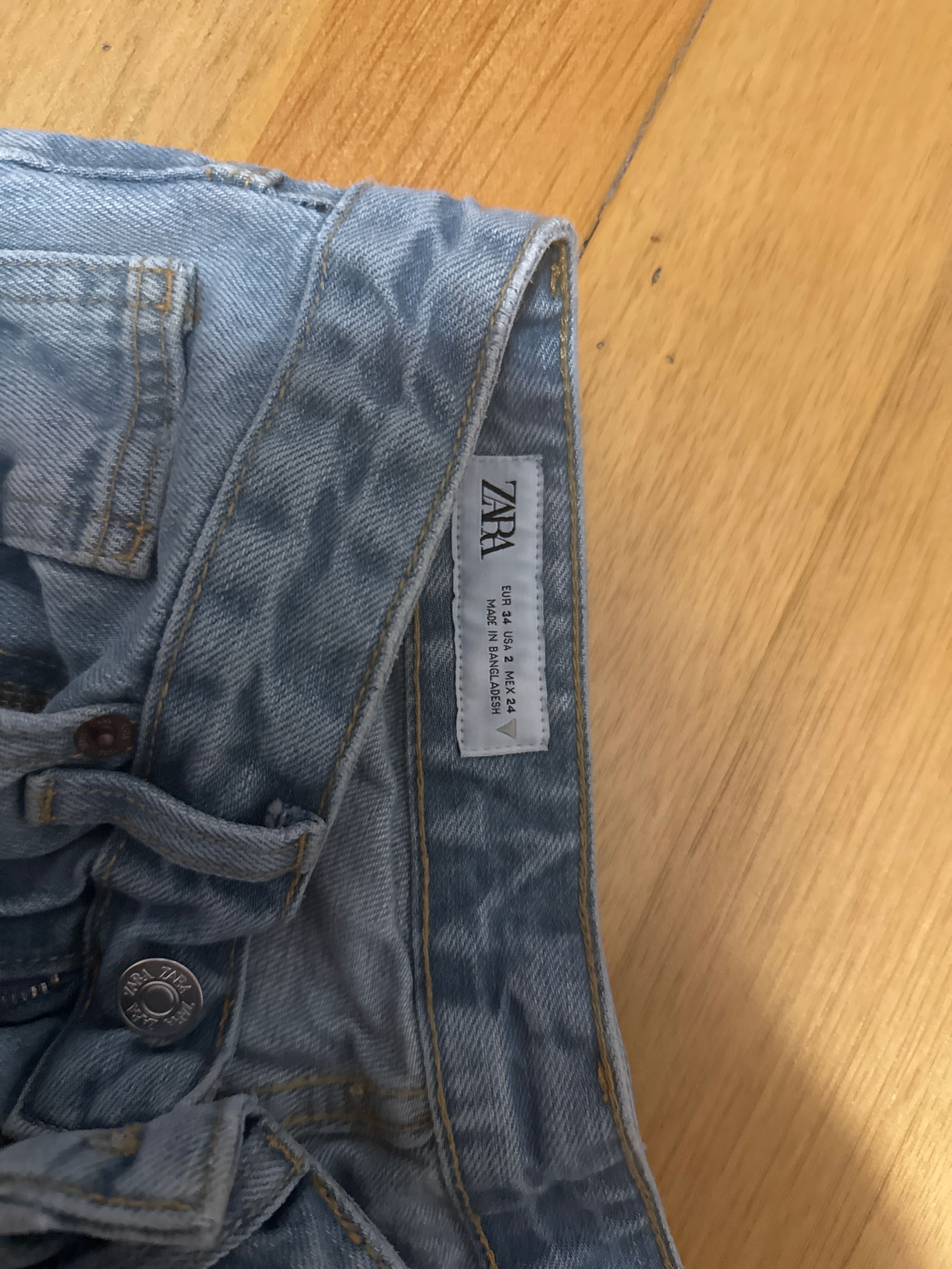 Дънки Zara Wide Leg размер 34