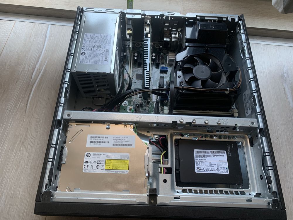 Hp elitedesk 705 G4, ssd, 8gb ddr4, Gt710 2Gb Ddr5