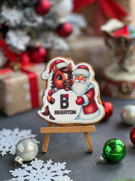 Имбирные пряники с логотипом, пищевая печать