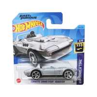 Hot Wheels Corvette Grand Sport Roadster, machetă auto, gri, 1:64