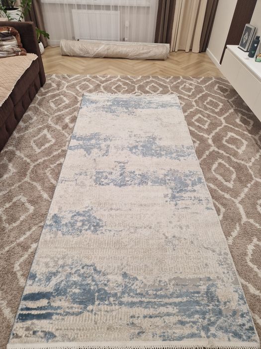 Ворсовой ковёр с бахромой