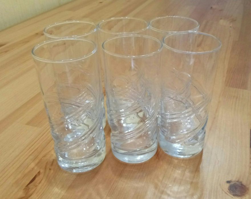 Стаканы, 6 штук