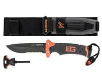 Cutit Bear Grylls pt supravietuire cu amnar de aprins focul