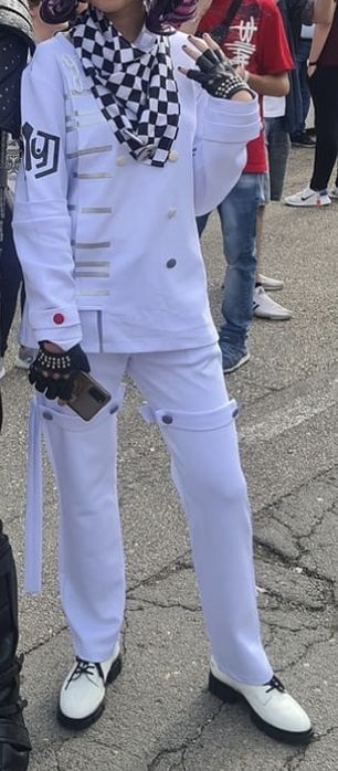 Costum cosplay Kokichi Ouma Danganronpa