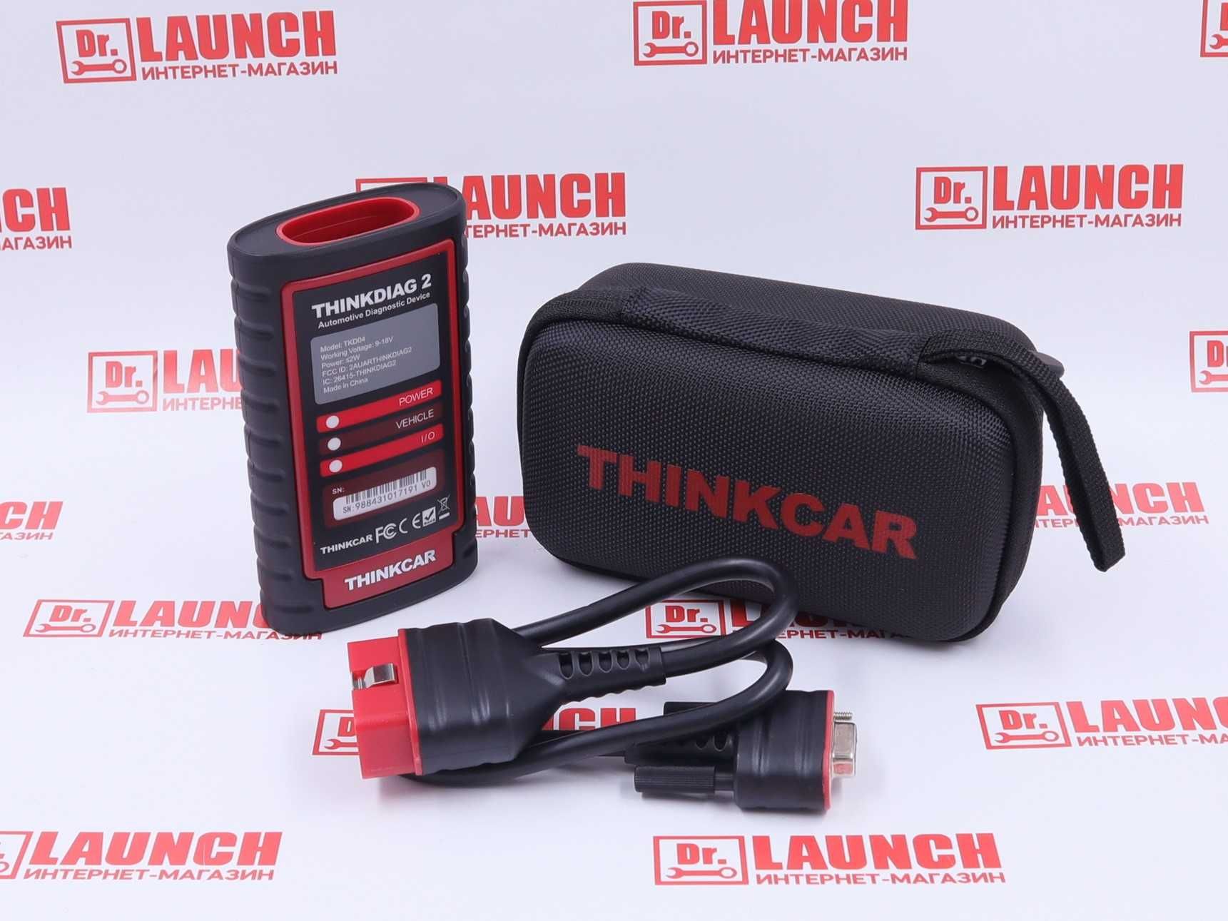 Лаунч Launch Х431 THINKDIAG 2 PAD 7 Diagzone версия 2025, новый гарант
