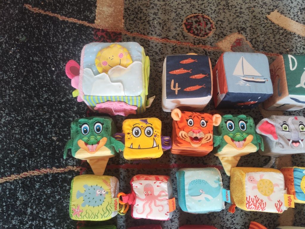 Меки кубчета и играчки Haba, Debra, lidl