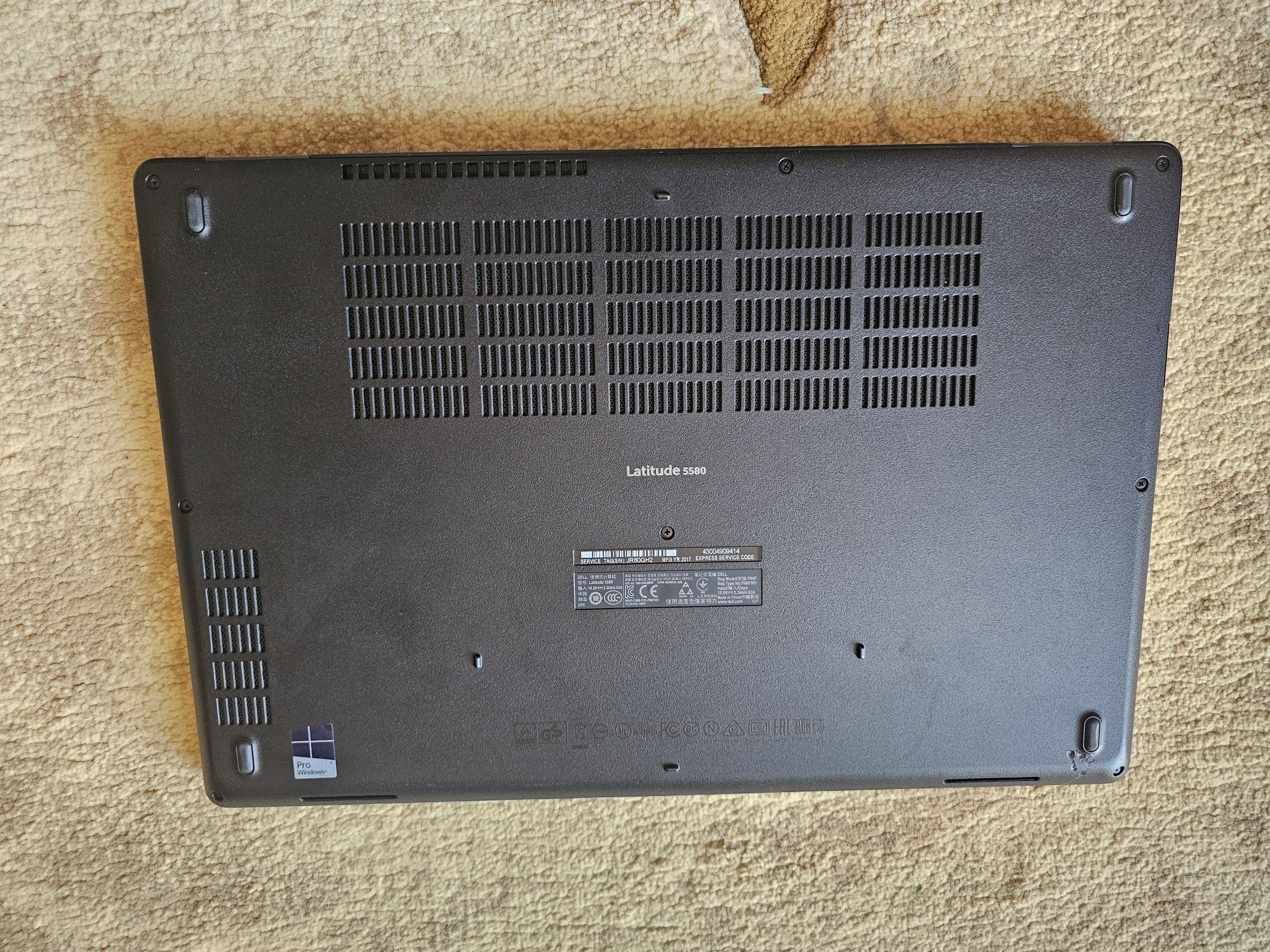 Dell latitude  5580