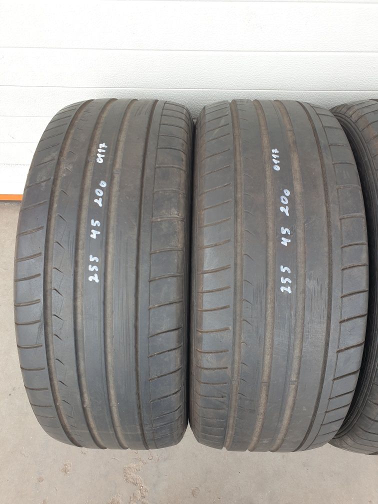 Летни гуми за Джип 4 броя DUNLOP SP SportMaxx GT 255 45 R20 дот 0117