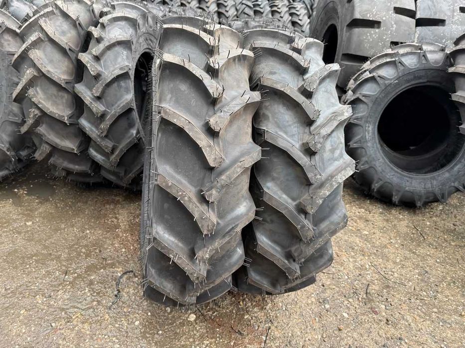 Cauciucuri noi 12.4-24 PANTHER de tractor fata cu 12 pliuri