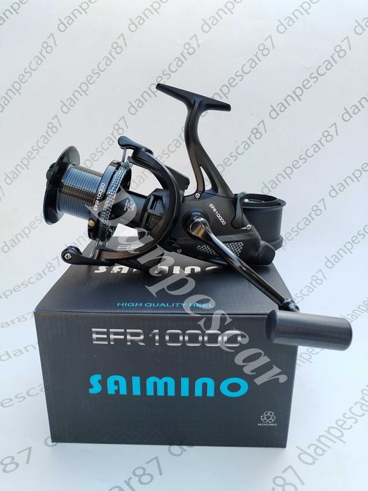Mulineta Crap SAIMINO EFR10000 cu tambur long-cast  0,35mm/570m