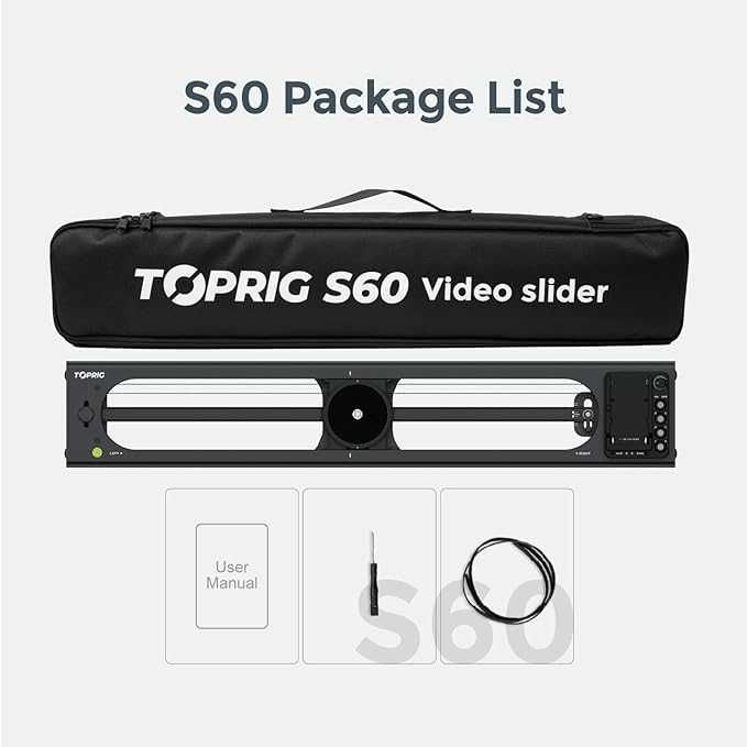 Accsoon Toprig S40/S60 Моторизованный слайдер для камеры